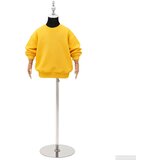  Podesiva lutka 120-150 cm s postoljem Uniseks PP Crna | shoptok.hr