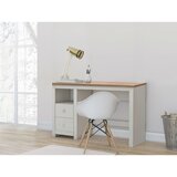 Støraa Pisalna miza z mizno ploščo v hrastovem dekorju 50x120 cm Emerald – | Shoptok.si