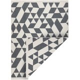 RugsX Preproge Preproga TWIN 22992 geometrijska, bombažna, dvost 80x150 cm Črna | Shoptok.si