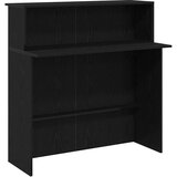  Recepcijski stol crni hrast 180x50x103 5 cm konstruiranog drva | shoptok.hr