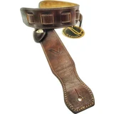 Wambooka Nativo Custom Usijni kitarski pas Brown Leather