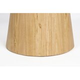 White Label Okrogla jedilna miza s kamnito mizno ploščo ø 115 cm Almira – | Shoptok.si