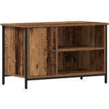TV ormarić od starog drva 80x40x50 cm od komprimiranog drveta i čelika | shoptok.hr