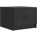  Kava Stol s ladicama Crna 49 x 50 x 37 cm Konstruirano drvo | shoptok.hr