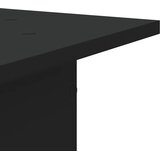  Stalci za zvučnike 2 kom crni 30x30x80 cm konstruirano drvo | Eponuda.com