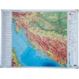 stolna hrvatske obostrana 64x49cm plastificirana trsat