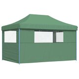 Šator za svadbe - šator za zabave Zelena 292 x 440 x 315 cm Oxford tkanina - Zelena s dvije bočne zidove Da | shoptok.hr