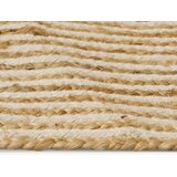  Tepih za područje Bijela Ø 210 cm Juta - Bijelo 210 cm | shoptok.hr
