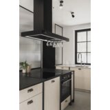 CIARKO DESIGN otočna napa MINIMAL 2 CRNA 120 cm | shoptok.hr