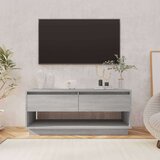 vidaXL TV omarica siva sonoma 102x41x44 cm iverna plošča | Shoptok.si