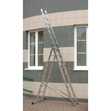 Elkop trodelne aluminijumske merdevine 3x9 - 5,3m | ePonuda.com