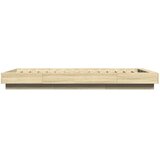  Okvir kreveta za pod Hrast sonoma 80 x 210 cm Konstruirano drvo | Eponuda.com