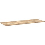 Stolna ploča 160x50x2 cm pravokutna od masivnog drva bagrema | shoptok.hr