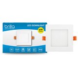 BRILLA LED SLIM UGRADBENI PANEL KVADRATNI 6W | shoptok.hr