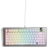 Glorious Gaming GMMK 3 PRO 75% Predpripravljena tipkovnica Igranje USB QWERTY US Angleščina Srebro | Shoptok.si