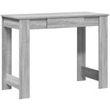 Maison Chic Pisalna miza - pisarniška miza - Računalniška miza siva sonoma 100x45x75 cm inženirski les, (21785083) Cene