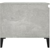  Stolić za kavu boja betona 100x50x45 cm od konstruiranog drva | shoptok.hr