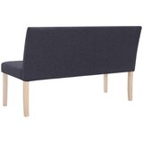  Klupa od poliestera 139,5 cm tamnosiva | shoptok.hr