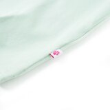  Dječja majica svijetla boja mente 104 | shoptok.hr
