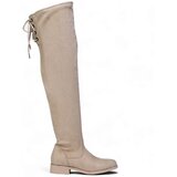 La Modeuse Visoki škornji 76756_P181838 Bež Cene