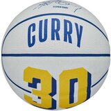  mini košarkaška žoga NBA Player Icon - Steph Curry, velikost 3, rumeno-modro-bela | Shoptok.si