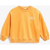 Koton Girl Printed Detailed Long Sleeve Crew Neck Basic Sweatshirt 3skg10104ak Cene