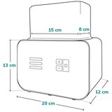 Lionelo Thermup Double električni sterilizator in grelnik stekleničk, bel | Shoptok.si