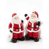  Novogodišnja figura Deda Mraz, crveni, 2 modela | ePonuda.com