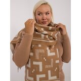 Wool Fashion Italia Scarf-AT-SZ-23158.32-camel | Shoptok.si