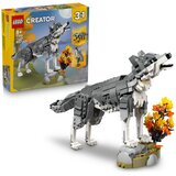 Lego LEGO® Creator 3in1 - Šumske životinje: Sivi vuk (31393) Cene