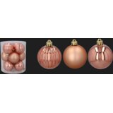 Molarem Home Set od 12 kuglica za božićno drvce – 5 cm, roza | shoptok.hr
