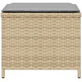  Vrtni taburei s jastucima 4 kom 40x40x35 cm od poliratana | Eponuda.ba