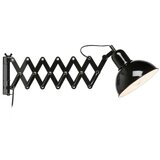 Markslöjd Crna zidna lampa Riggs – | shoptok.hr