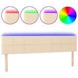  Posteljno vzglavje krem 200x5x78/88 cm blago, (20932152) | Shoptok.si