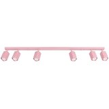 Sollux Lighting Stropna svetilka RAYO 6L roza, (5000500050) Cene