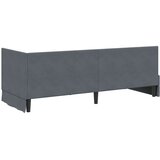  Kutni okvir kreveta Tamno siva 80 cm x 200 cm Baršun | shoptok.hr