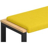  Jastučić za klupu Tkanina Svijetlo žuta Dubina 35 cm | shoptok.hr