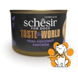 Schesir dog Taste The World Thai Coconut Chicken 150g, Vlažna Hrana Za Pse