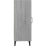  Komoda siva sonoma 34,5x34x90 cm konstruiran les, (20654804) | Shoptok.si