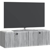 TV ormar za zid Siva sonoma 98 x 31 x 30 cm Konstruirano drvo | shoptok.hr