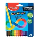 Maped Bojice Infinity, bez šiljenja, 12 komada | shoptok.hr