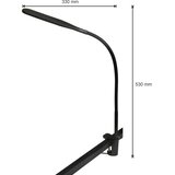  LED prigušiva lampa 3u1 LED/10W/230V 3000/4000/6000K CRI 90 crna | Eponuda.com