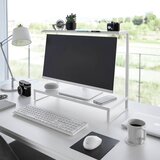 YAMAZAKI Bijelo metalno postolje za monitor Tower – | shoptok.hr