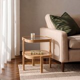 Hanah home pomoćni sto milan kare 60, 60 cm, hrast | Eponuda.com