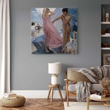  Slika - Joaquín Sorolla y Bastida – After Bathing Valencia 80x80 Premium Print | shoptok.hr