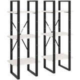 vidaXL visoki ormarić bijeli 40 x 30 x 210 cm od masivne borovine | shoptok.hr