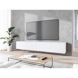 P & B nizka omarica lowa, bela, vzorec ribje kosti, led | Shoptok.si