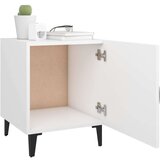  Nočna omarica bela konstruiran les, (20730150) | Shoptok.si