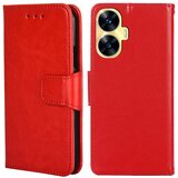 INORCO Za Realme C55 Popolna Zaščita Ovitek za Telefon Usnjena Denarnica Stojalo Flip Cover, (22036274) Cene