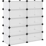  Stalak za cipele prozirni 84 x 32 x 88,5 cm PP | shoptok.hr